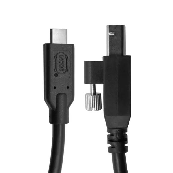 USB-C na USB-B kabel z navojem za avtodiagnostiko