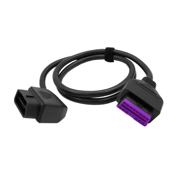 OBD2 na OBD2 podaljšek pod pravim kotom 1m za avtodiagnostiko